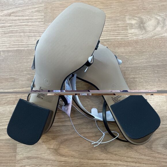 Wild Fable Blaire Black Strappy Block Heels Sandal Women's Size 9 NIB/NWT - Picture 10 of 14